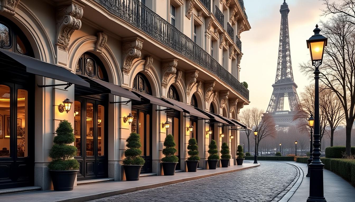 découvrez notre guide des hôtels historiques à paris, où le charme d'antan rencontre le confort moderne. explorez des établissements emblématiques qui racontent l'histoire de la ville lumière, avec leurs architectures uniques et leurs récits fascinants. parfait pour les amateurs d'histoire et les voyageurs en quête d'une expérience authentique à paris.